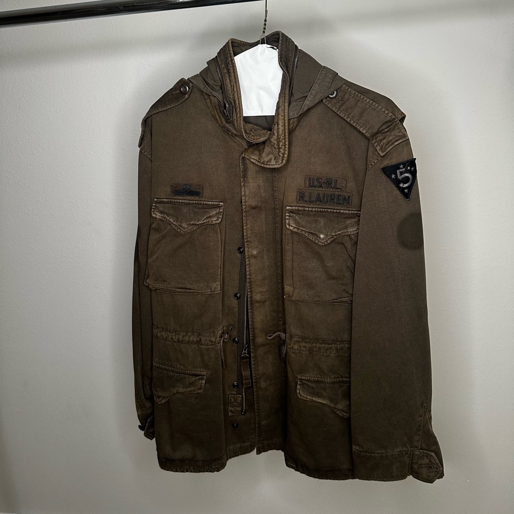 Ralph Lauren Cotton Twill Field Jacket